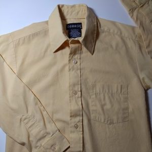 Boys Long Sleeved Dress Shirt